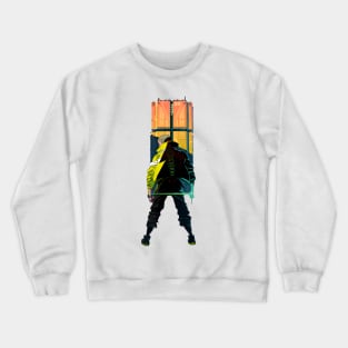 Cyberpunk edgerunners- david Crewneck Sweatshirt